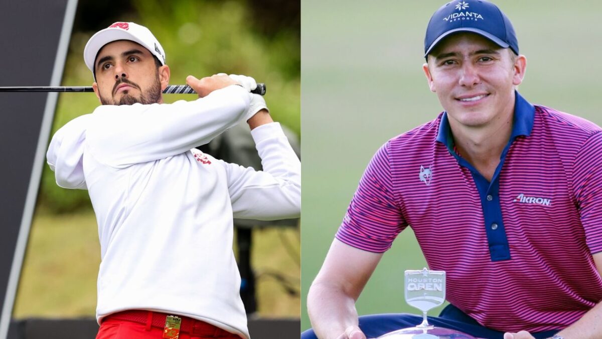 Abraham Ancer y Carlos Ortiz, jugadores de Golf para CDMX