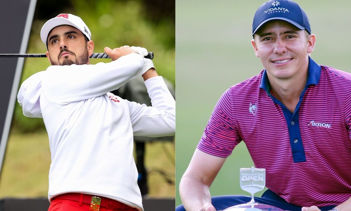Abraham Ancer y Carlos Ortiz, jugadores de Golf para CDMX