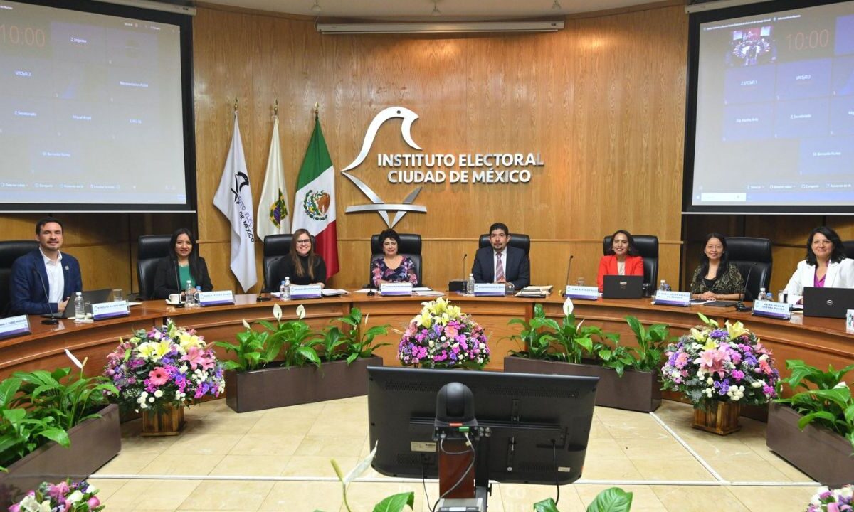 Presidencia del IECM rinde Informe de actividades 2024