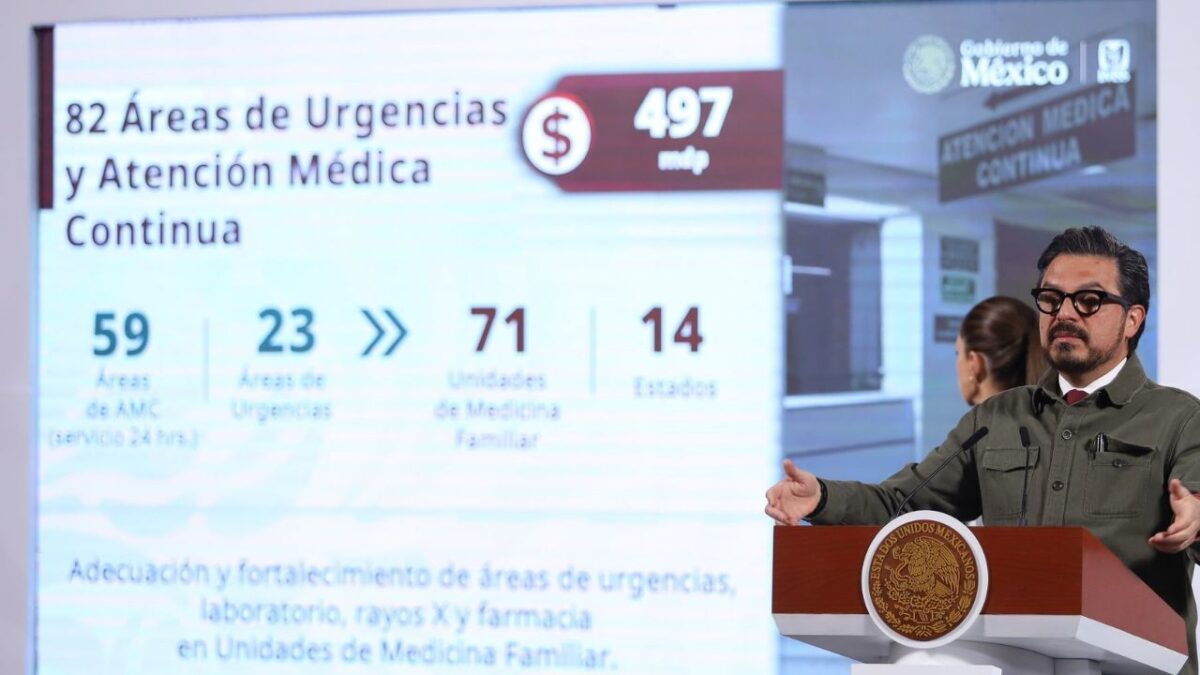 Inversión rehabilitará unidades del IMSS e ISSSTE: Sector Salud
