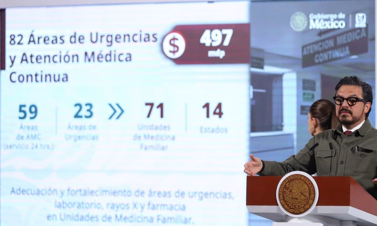 Inversión rehabilitará unidades del IMSS e ISSSTE: Sector Salud