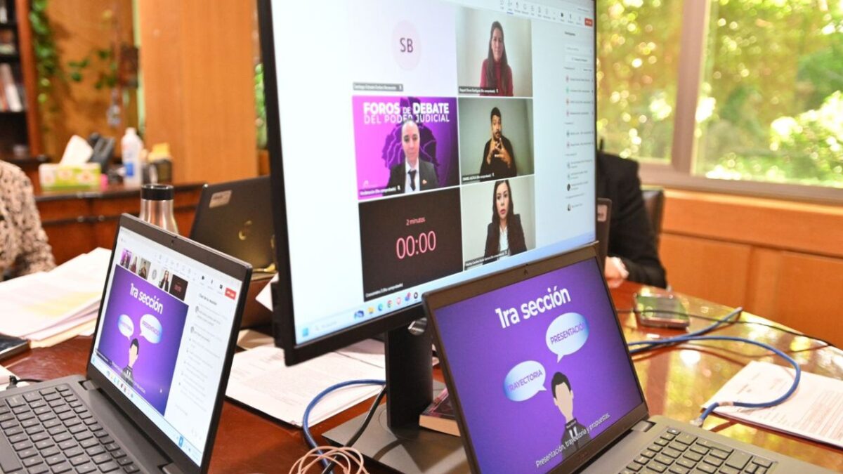 Publica IECM debates de candidatos al Poder Judicial