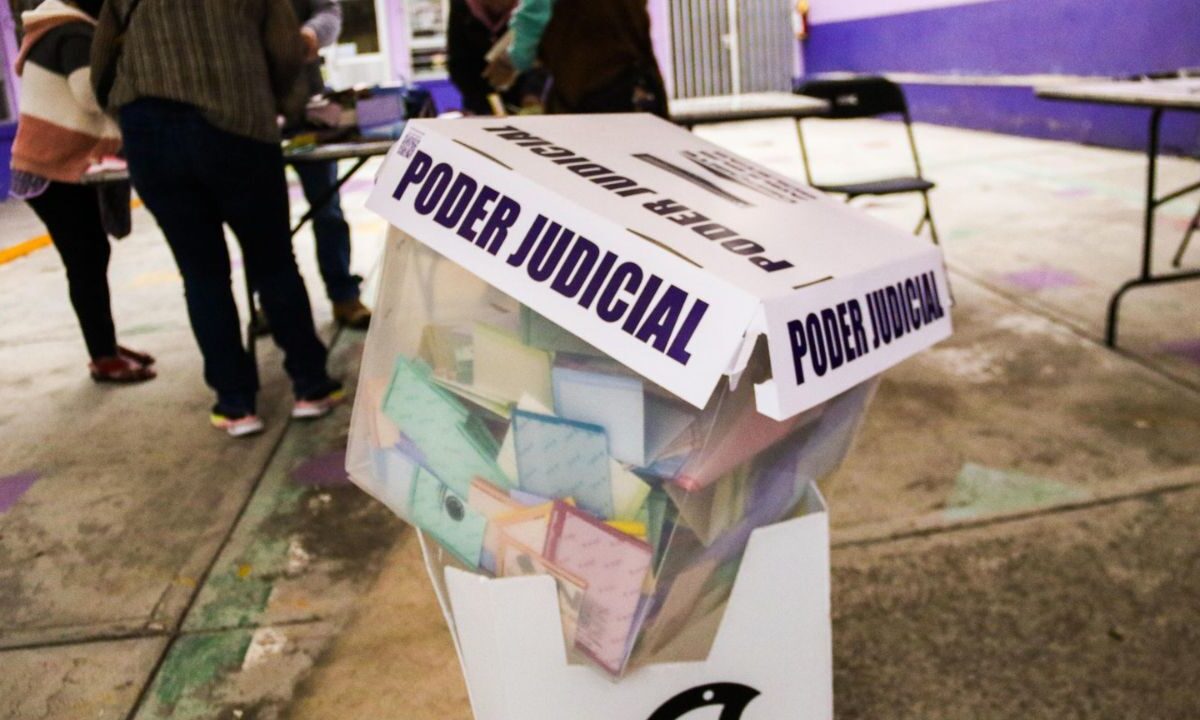 Abstencionismo de hasta 86% en elección judicial, según datos del INE.