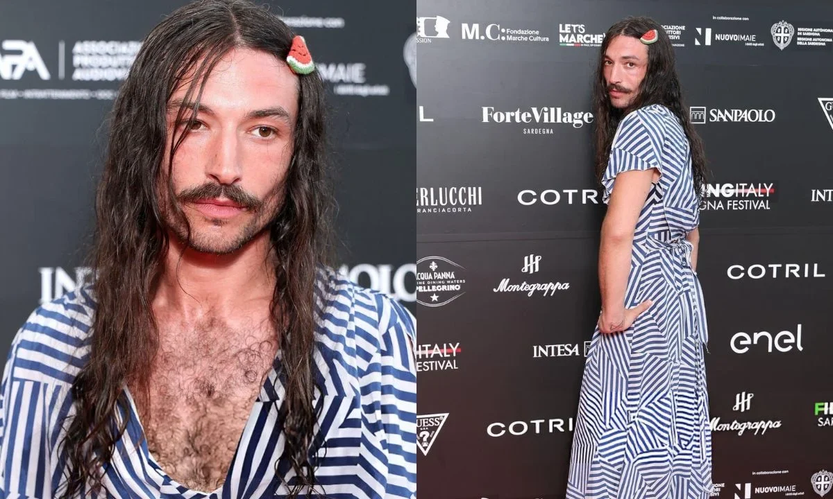 Ezra Miller está de vuelta en Hollywood