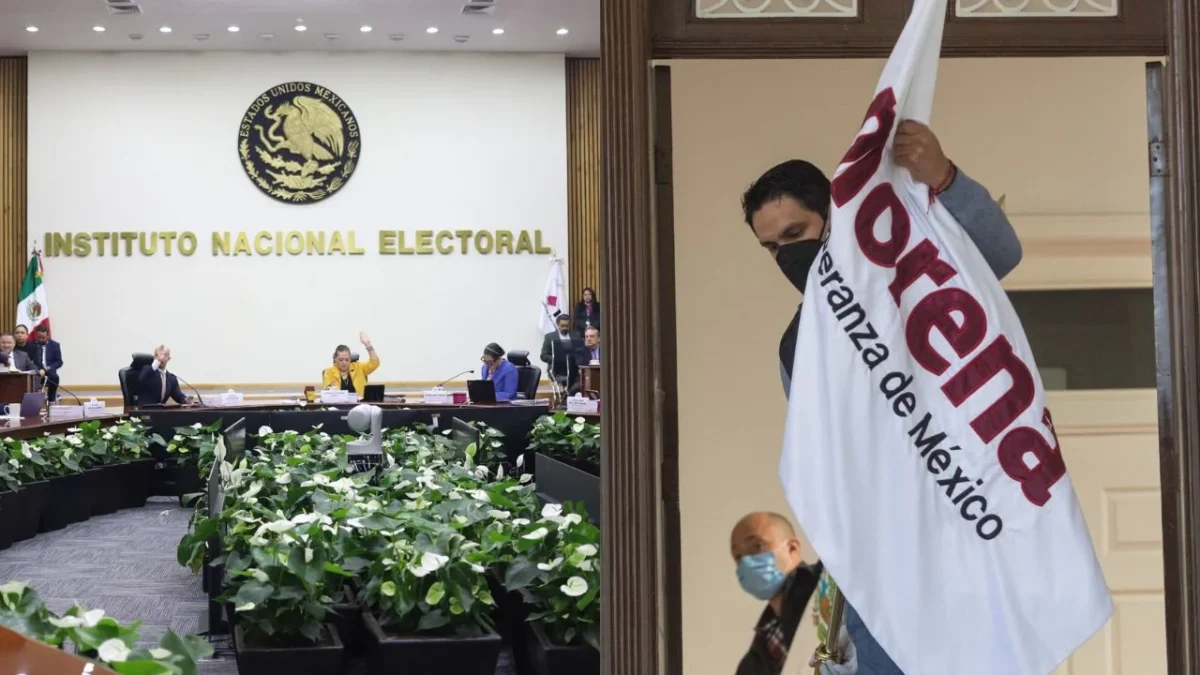 El Consejo General del INE discutirá sanciones por 21.6 millones de pesos a Morena por anomalías en sus reportes de fiscalización de las elecciones de 2024.