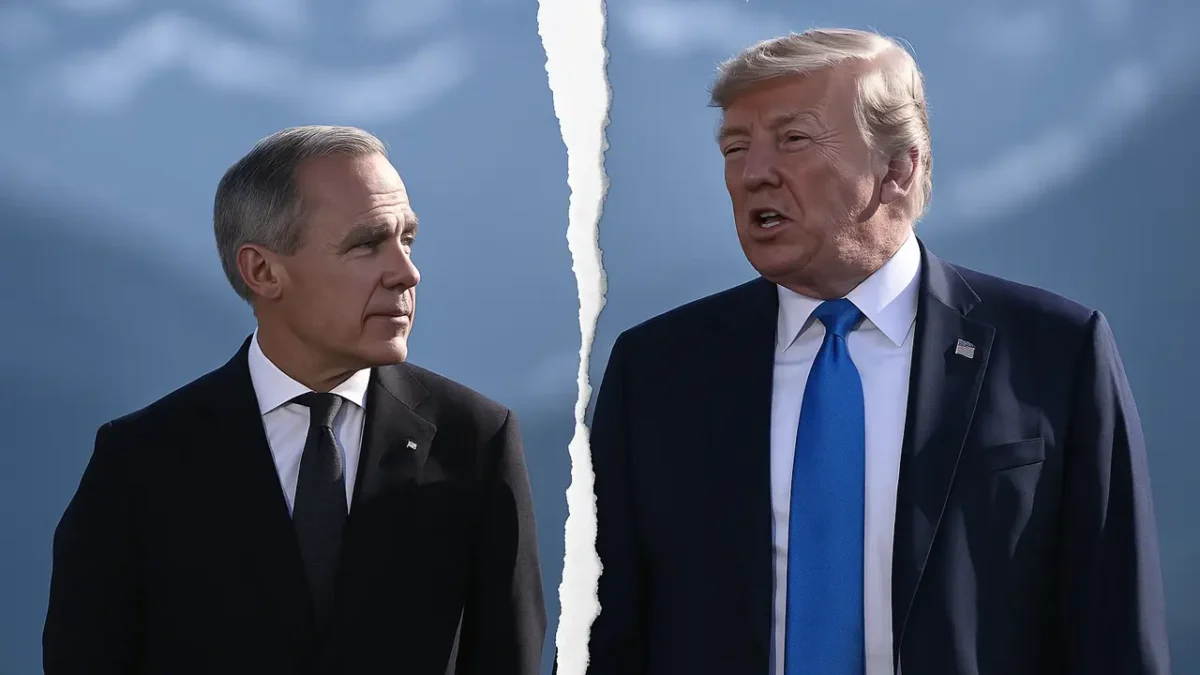 Donald Trump anunció que da por terminadas las negociaciones comerciales con Canadá