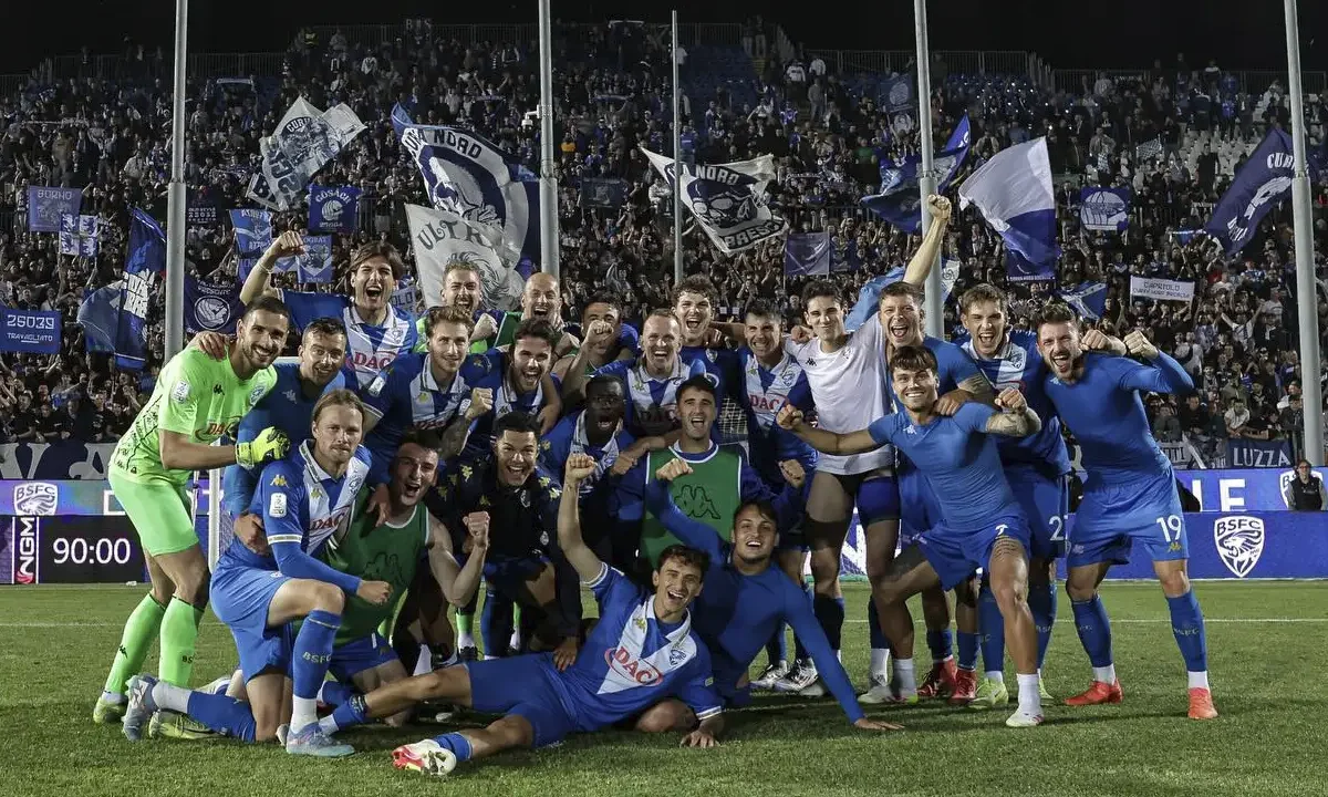 El Brescia, club histórico del fútbol italiano