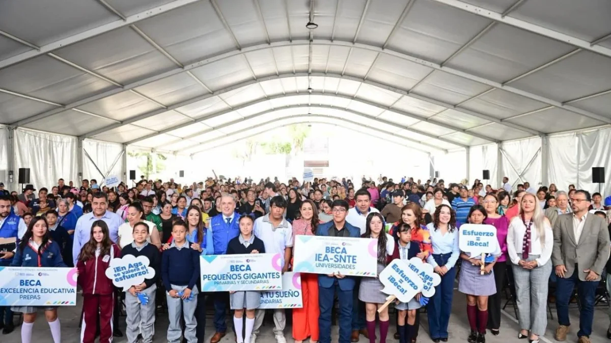 Se entregarán 3 mil 200 becas en todo el estado, correspondientes al primer semestre de 2025