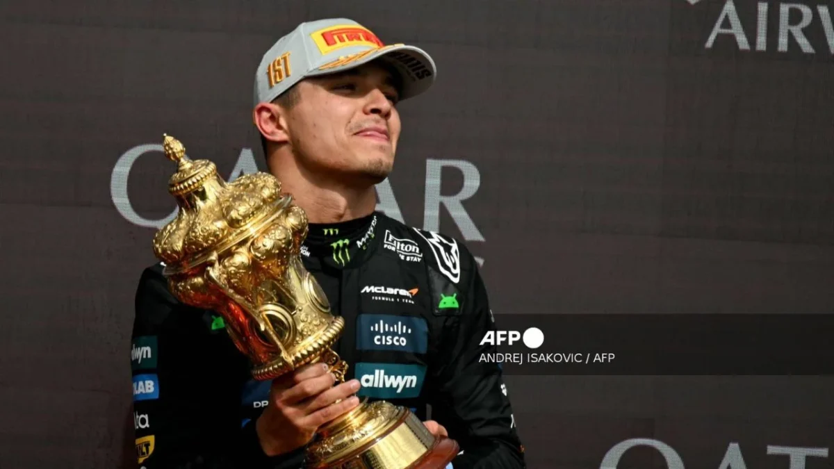 Lando Norris gana el GP de Gran Bretaña