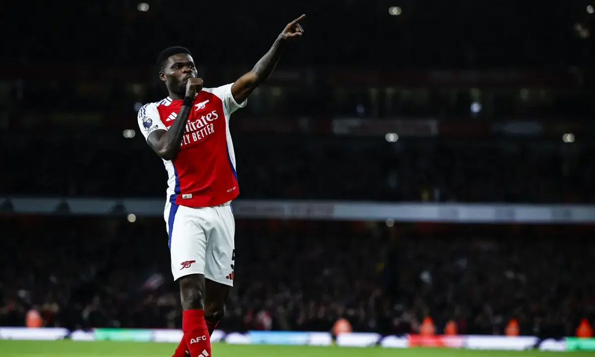 El futbolista Thomas Partey