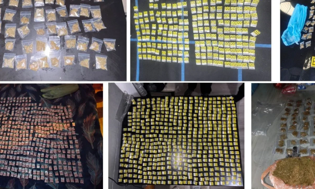 Caen 6 de la Unión Tepito y aseguran más de mil 800 dosis de posible droga