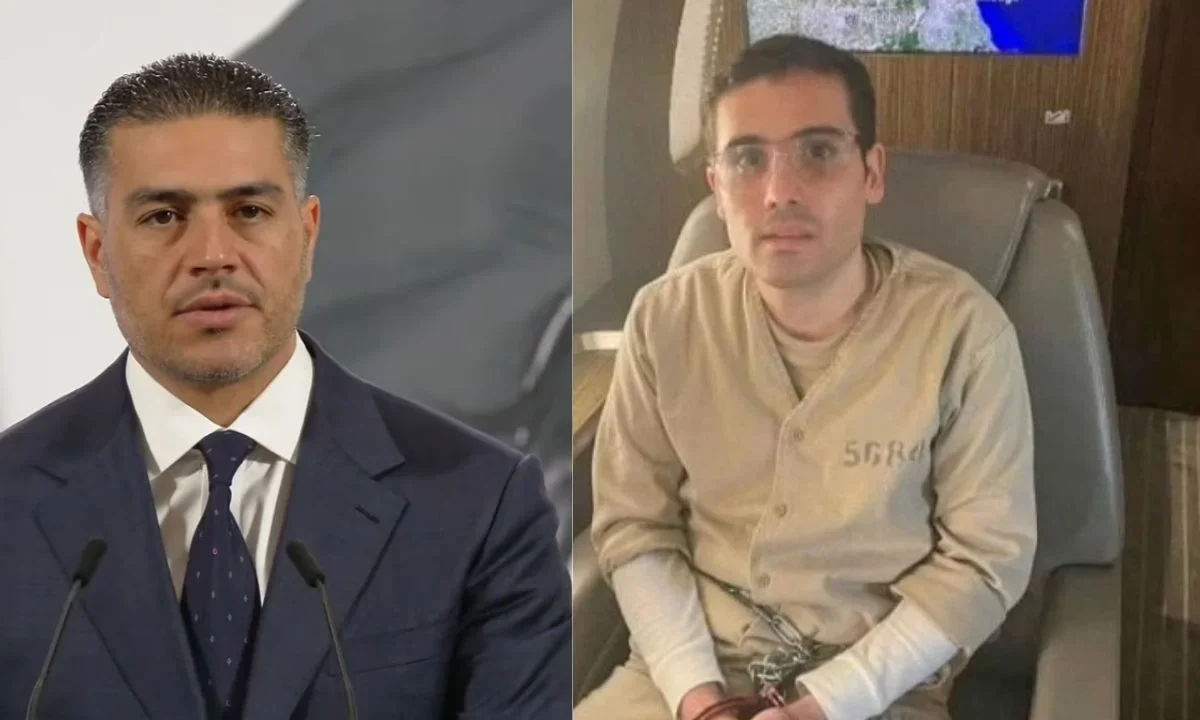 Harfuch asegura que Ovidio Guszmán sigue detenido en EU