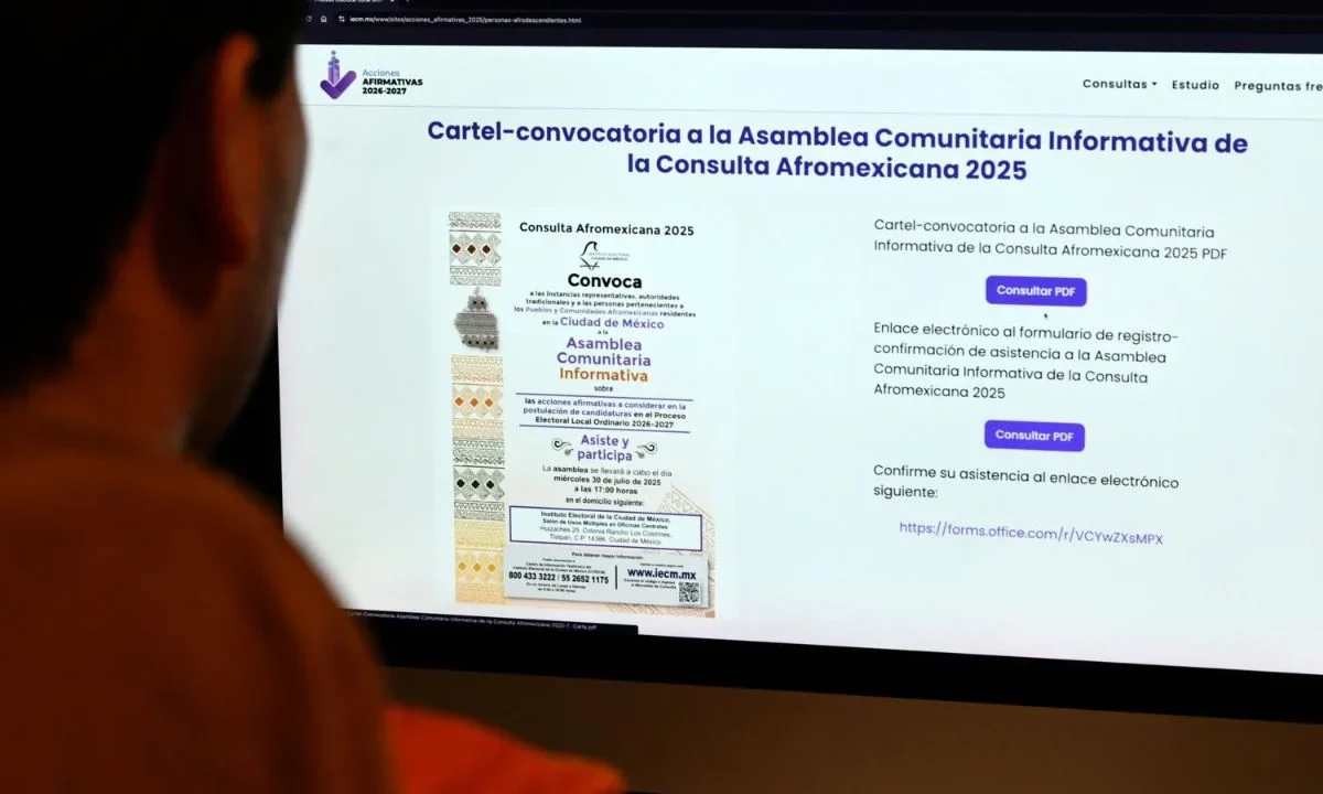 El órgano convoca a representantes, autoridades tradicionales y a personas pertenecientes a estas comunidades a participar en la Asamblea Comunitaria Informativa del 30 de julio, a las 17:00 horas, en su sede.