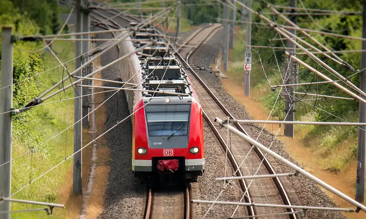 Tren electrico en Dinamarca