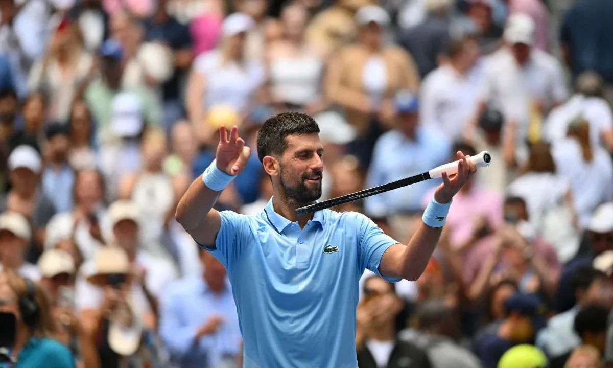 El tenistas serbio Novak Djokovic se mostró preocupado por su nivel en el US Open