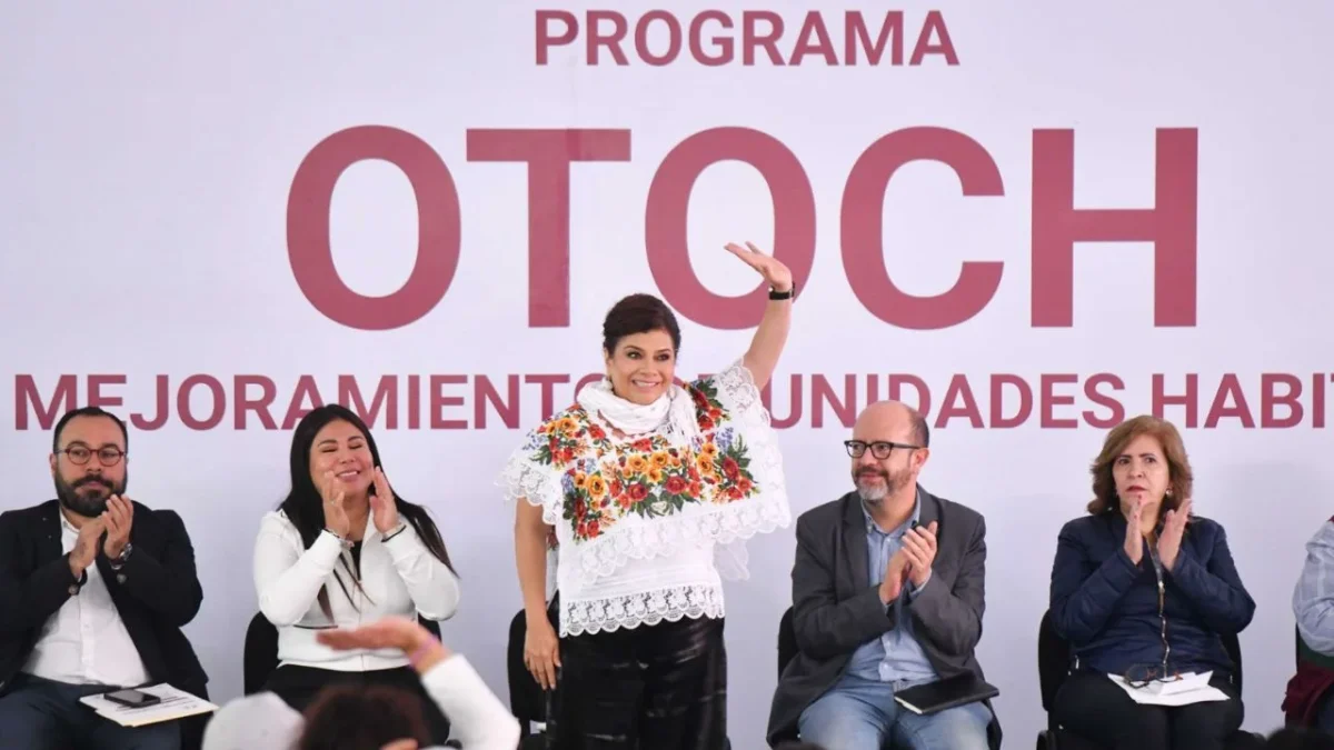 Desde Iztacalco, Clara Brugada dio a conocer el nuevo programa 'Otoch', para mejorar unidades habitacionales y que se definirá en 10 puntos.