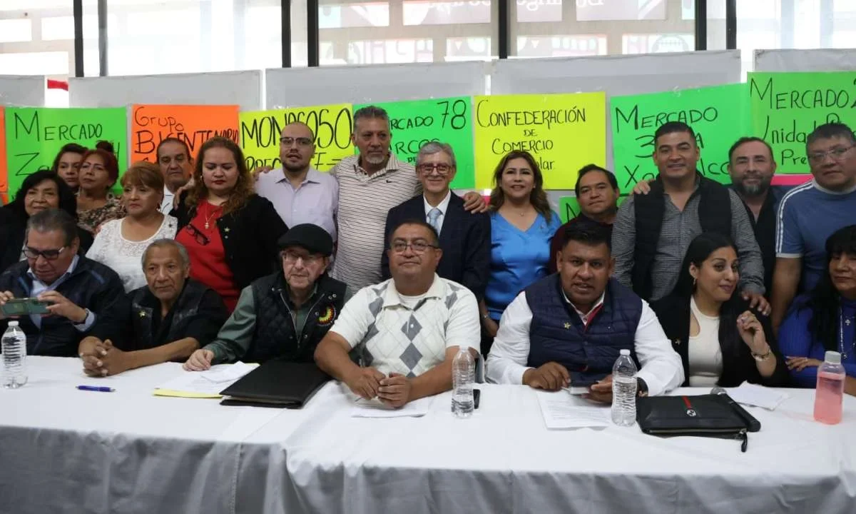Comerciantes de mercados de la CDMX se deslindan de manifestaciones y movilizaciones en su nombre.