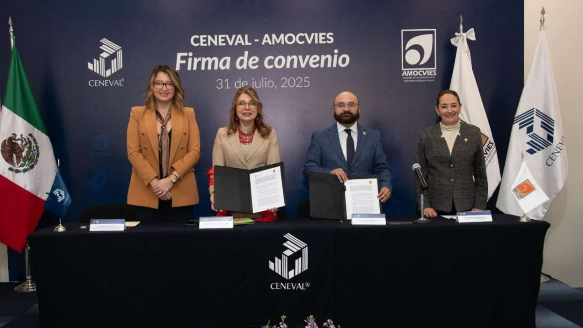 CENEVAL y órganos de control de universidades firman de colaboración para desarrollar un instrumento de evaluación especializado.