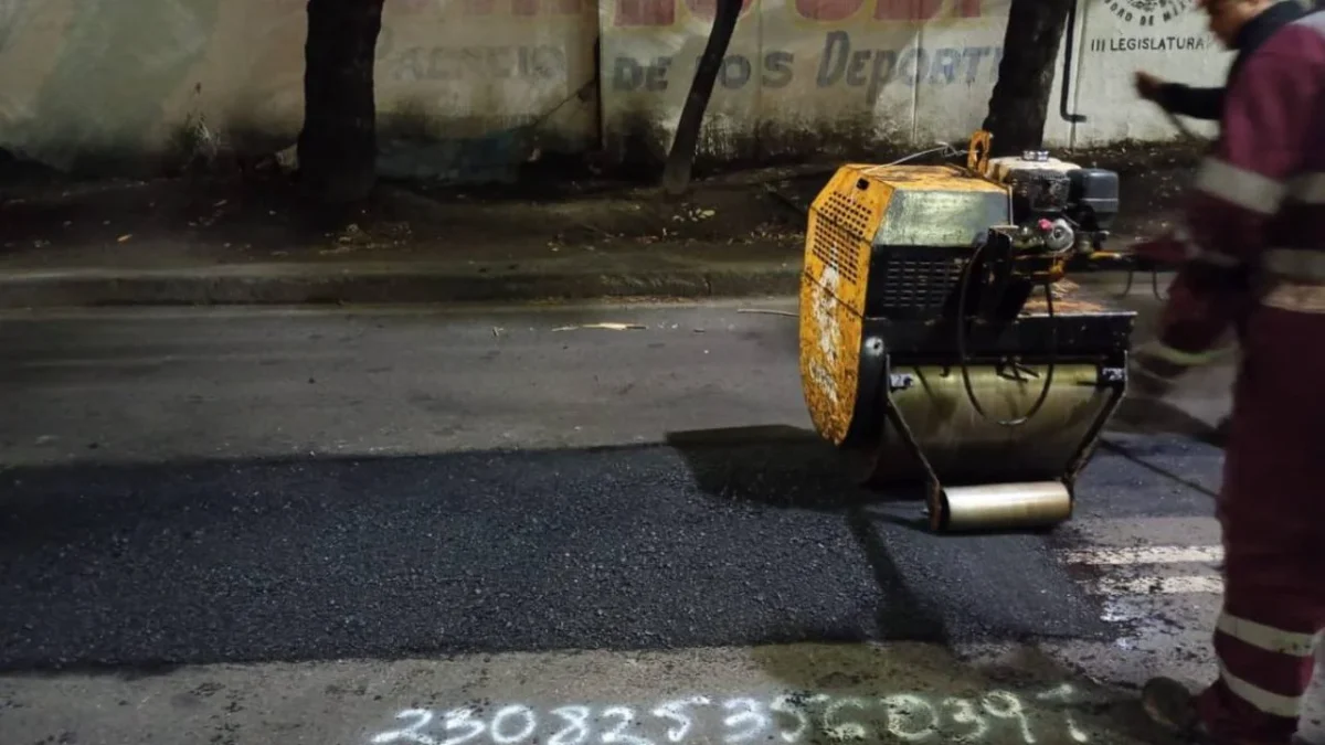 Gobierno de la CDMX, a través de la Sobse, atiende 3 mil 477 baches.