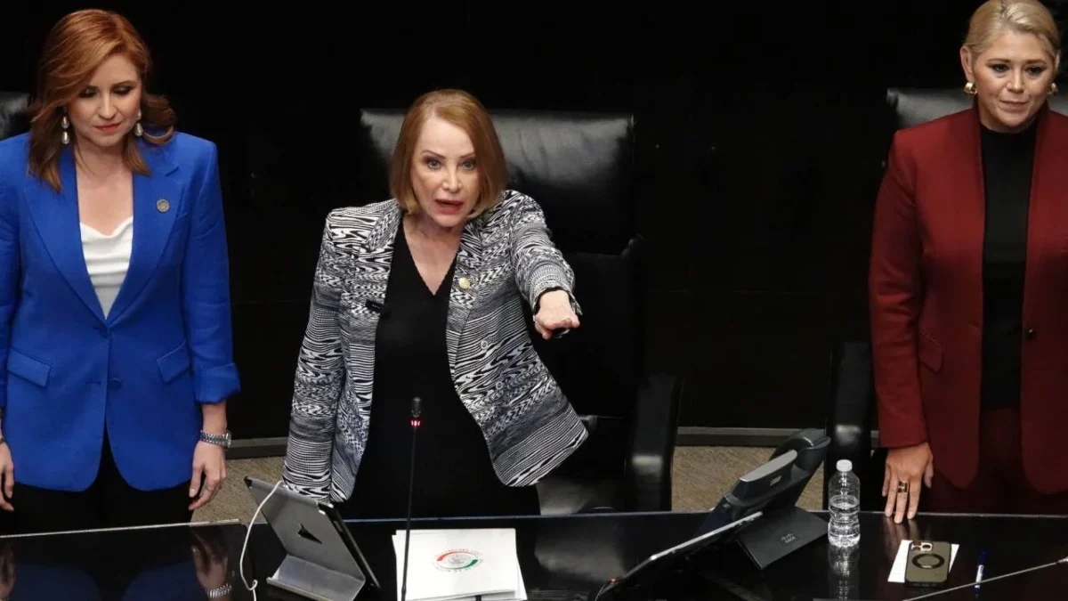 Laura Itzel Castillo fue elegida como presidenta del Senado y tomó protesta de su nuevo cargo.