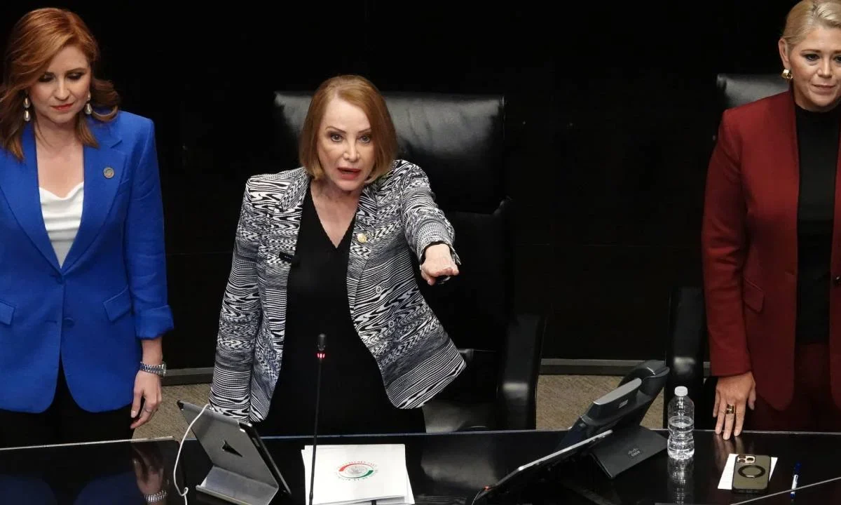 Laura Itzel Castillo fue elegida como presidenta del Senado y tomó protesta de su nuevo cargo.