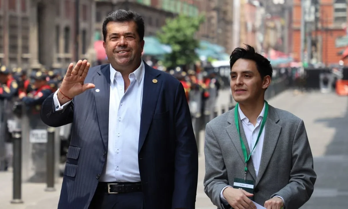 Pedro Haces, diputado de Morena y líder de la CATEM.