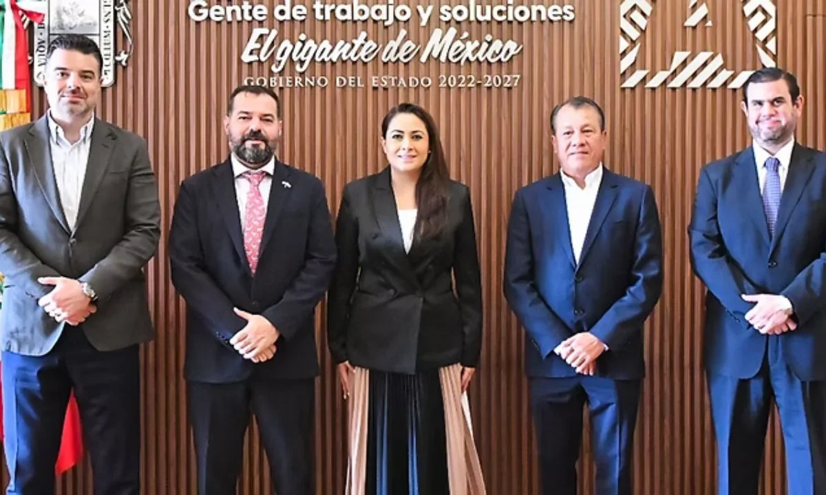 Directivos de la empresa Mexicana de Industrias y Marcas (MIYM) se reunieron con la gobernadora de Aguascalientes, Tere Jiménez.