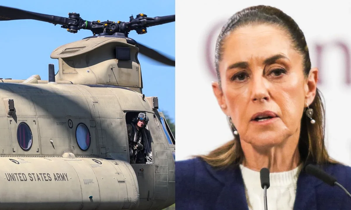 Claudia Sheinbaum aseguró que el gobierno no permitirá que un ejército de otro país pise territorio mexicano.