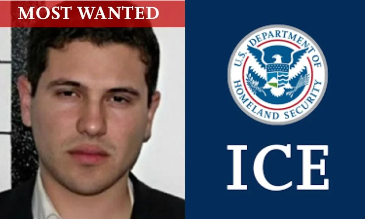 El ICE busca a Iván Archivaldo Guzmán, “El Chapito”, hijo de Joaquín “El Chapo” Guzmán, y ofrece 10 millones de dólares.
