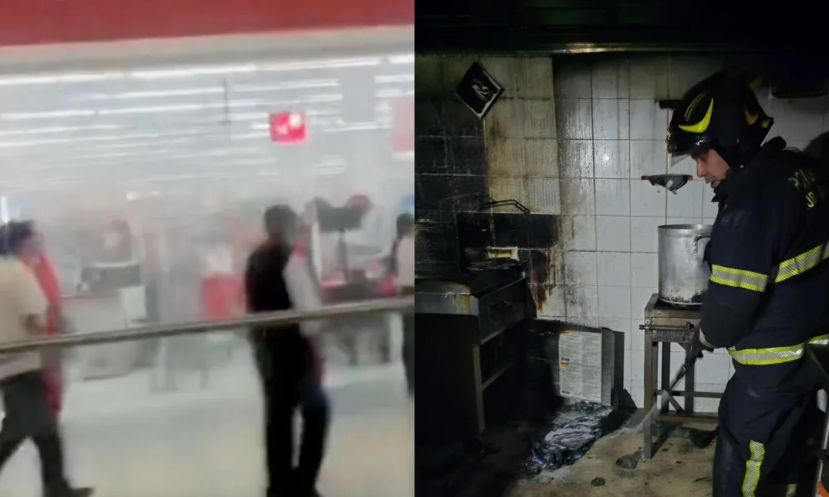 La tarde de este domingo 24 de agosto, se registró un incendio al interior de un supermercado ubicado en Parque Delta, en la alcaldía Benito Juárez.