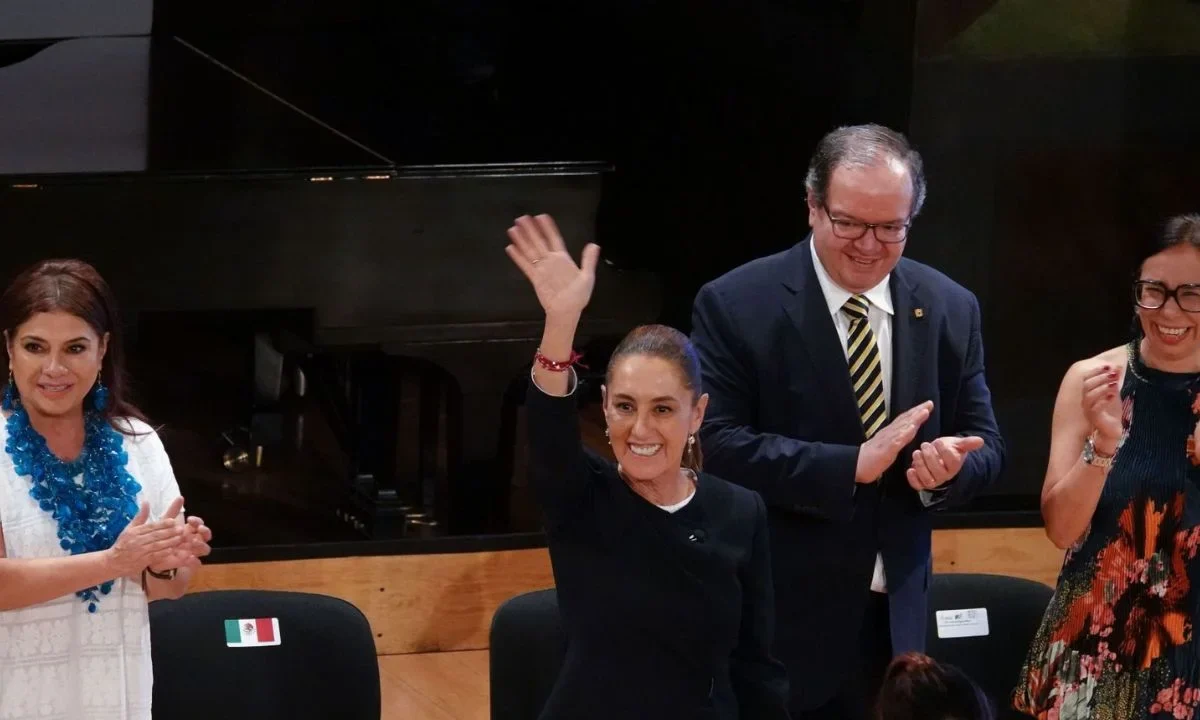 La presidenta Claudia Sheinbaum subrayó que “los jóvenes son el presente de México”, esto durante la presentación del nuevo sistema de Bachillerato.