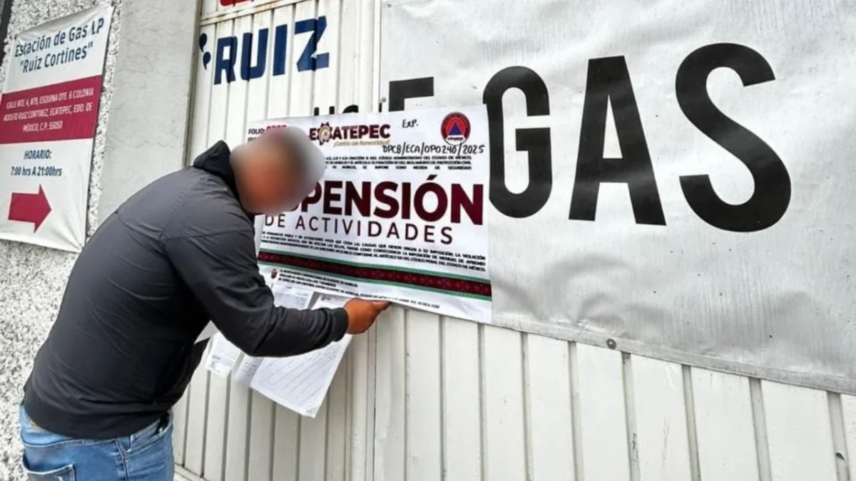 Las actividades de 54 gaseras de Ecatepec fueron suspendidas y cinco más fueron desmanteladas; presentaron diversas irregularidades.