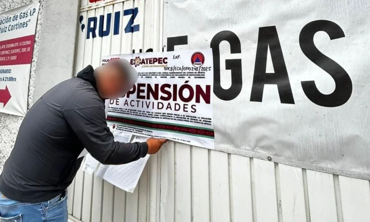 Las actividades de 54 gaseras de Ecatepec fueron suspendidas y cinco más fueron desmanteladas; presentaron diversas irregularidades.