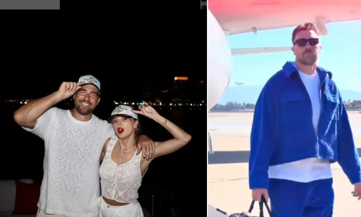 Él es Travis Kelce, el 'profesor de gimnasia' más famoso del mundo y prometido de Taylor Swift
