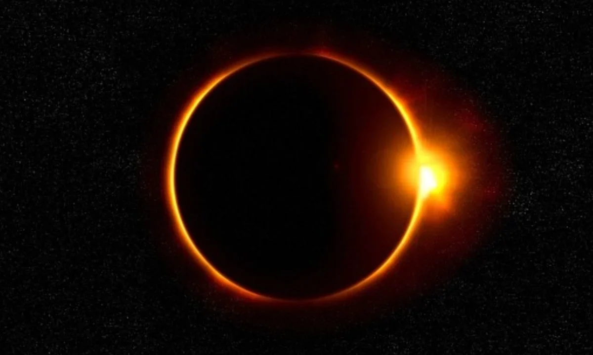 Un eclipse solar ocurre cuando la Luna pasa entre el Sol y la Tierra, bloqueando total o parcialmente la luz solar y proyectando una sombra sobre la Tierra