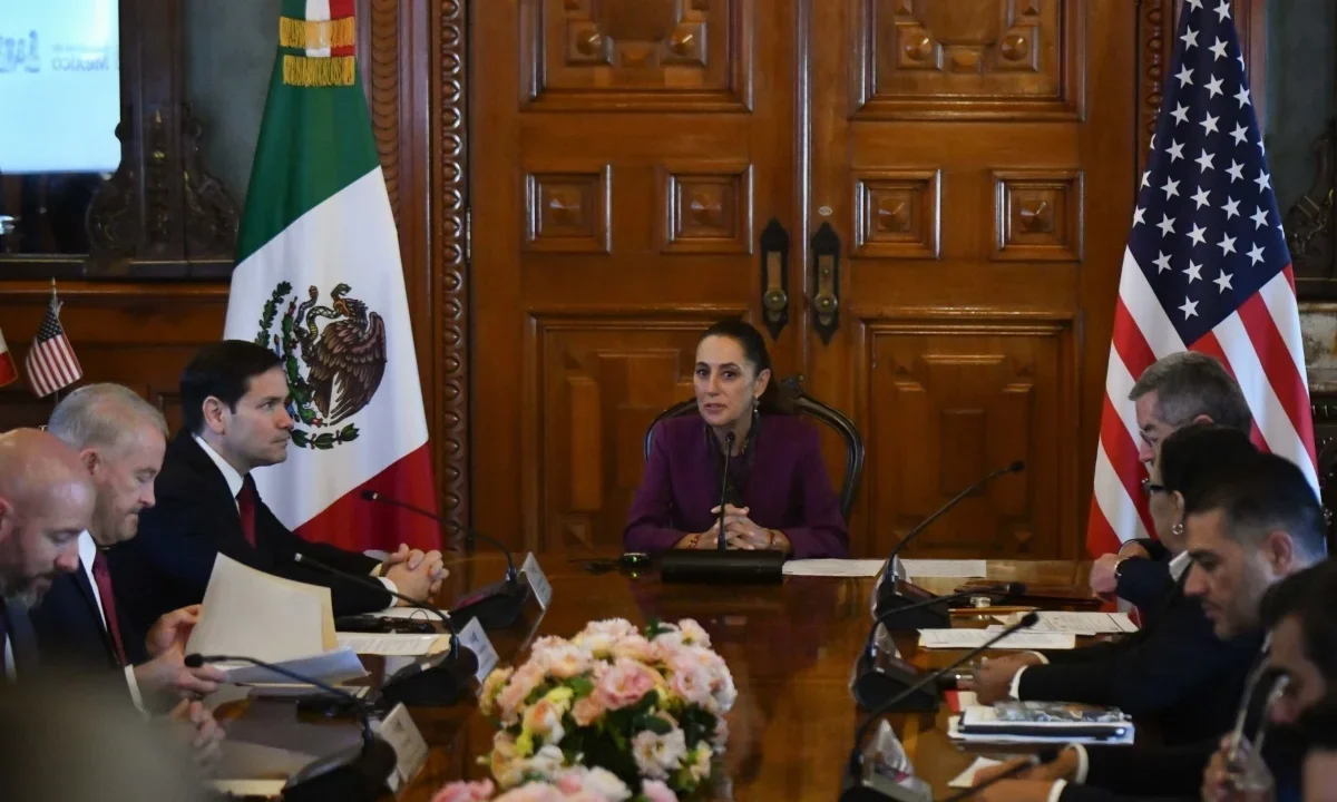 La presidenta Claudia Sheinbaum resaltó el acuerdo con Estados Unidos sobre seguridad fronteriza y aplicación de la ley.