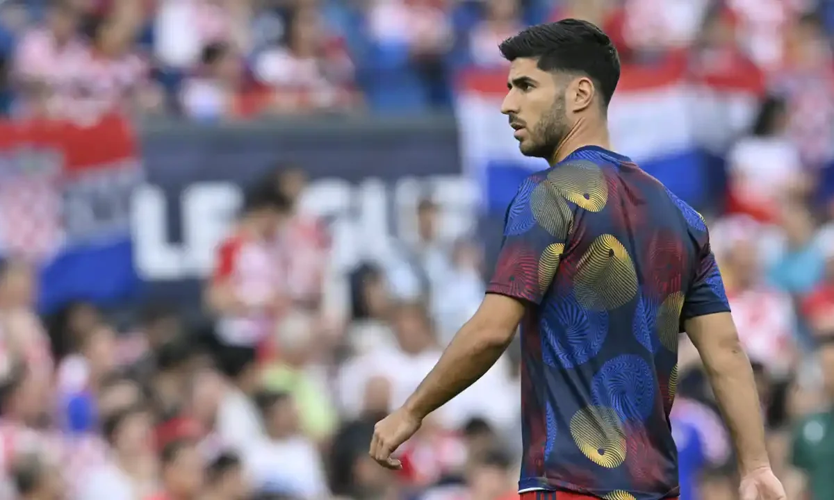 extremo español del París Saint-Germain Marco Asensio
