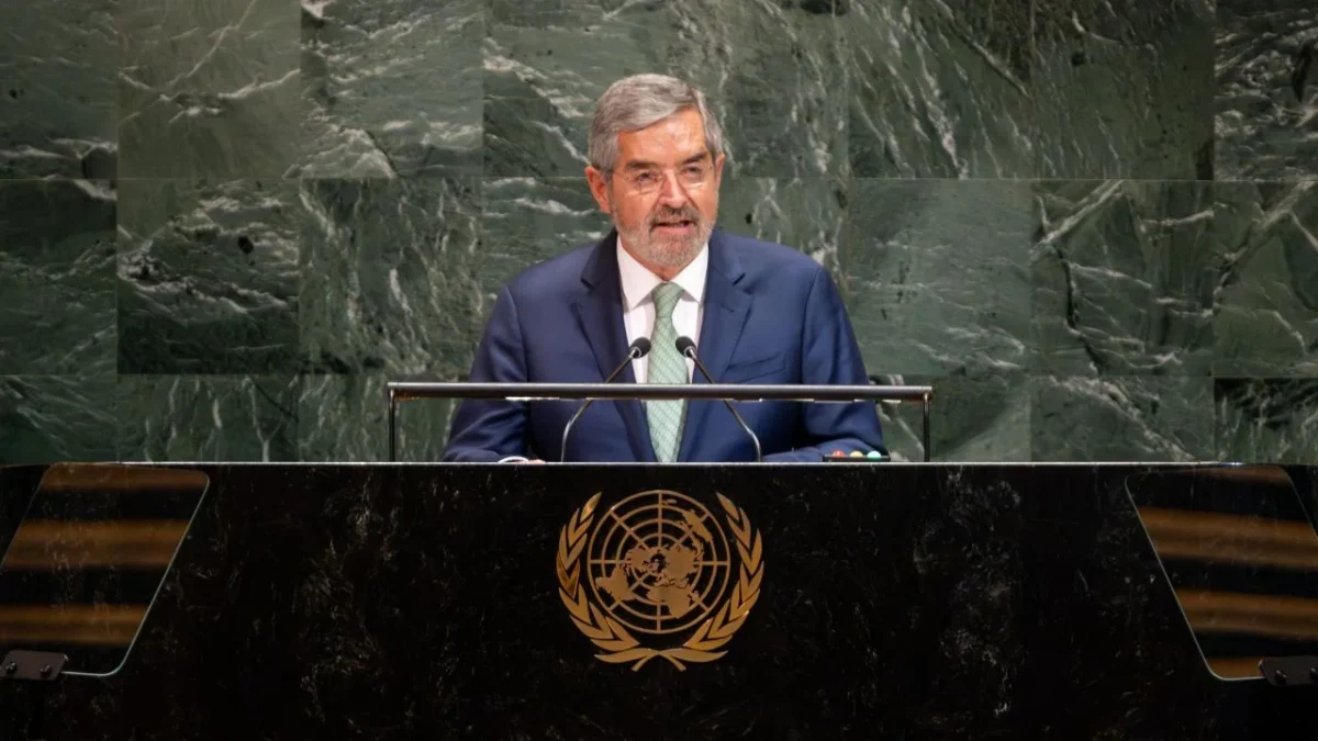 Argumento. El canciller se pronunció a favor de que sea una mujer la próxima secretaria de la Organización de las Naciones Unidas (ONU) al destacar los resultados de México al ser dirigido por su primera Presidenta