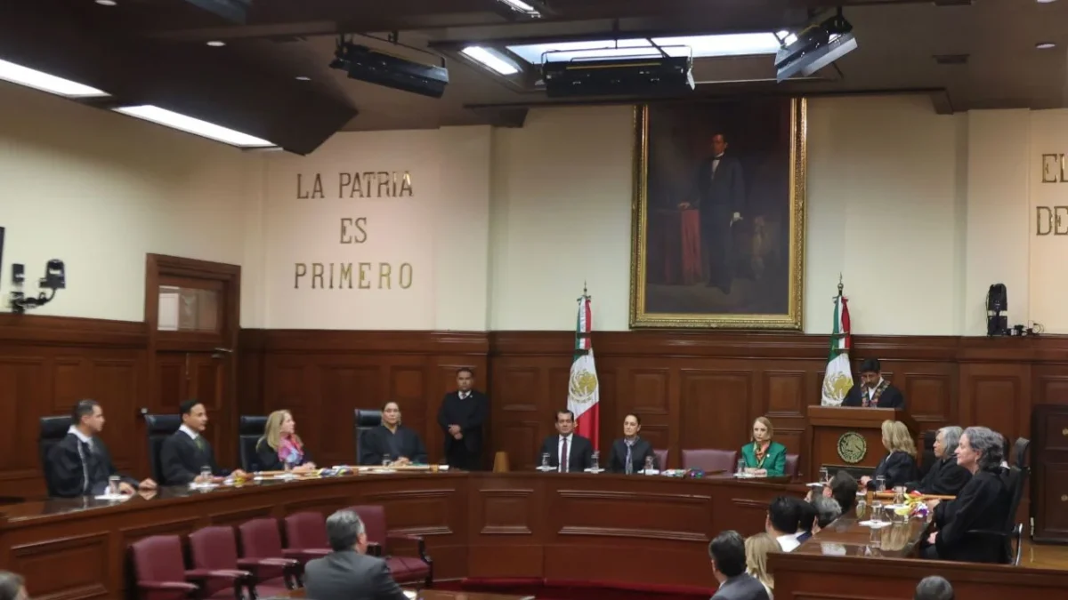 Acto. Se prevé que la primera sesión pública de la SCJN sea la próxima semana, en la que se discutirán asuntos con proyecto de sentencia que formaban parte del anterior Pleno.