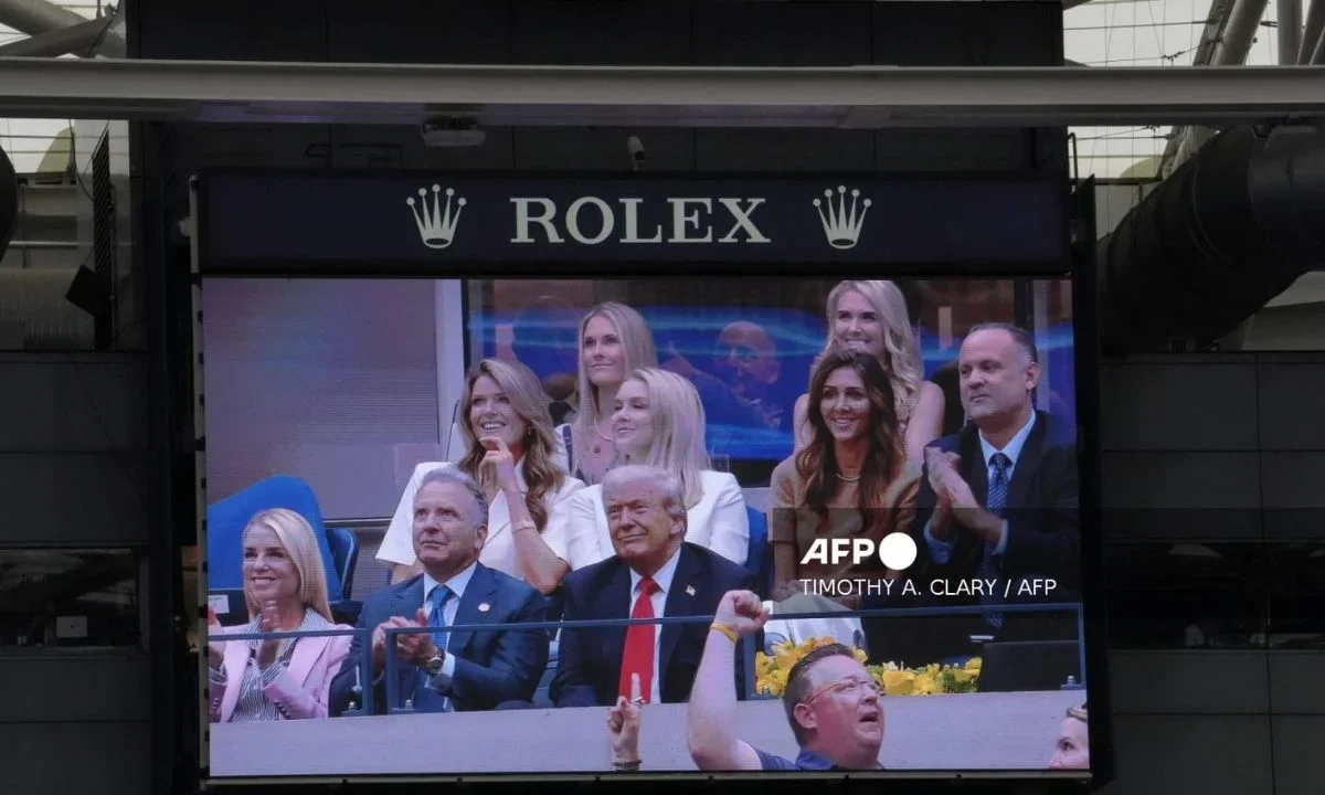 Trump es abucheado en la final del US Open