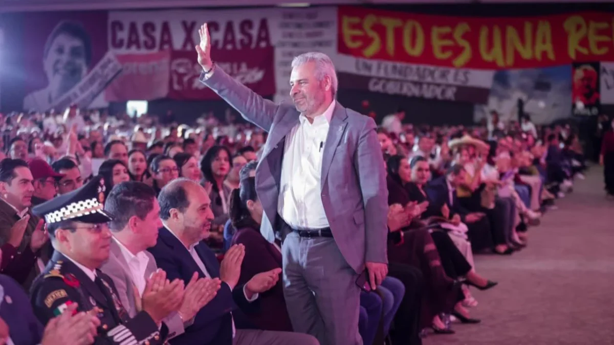 Alfredo Ramírez Bedolla, gobernador de Michoacán, presentó su cuarto informe de gobierno, expuso 4 legados que dejará para la entidad.