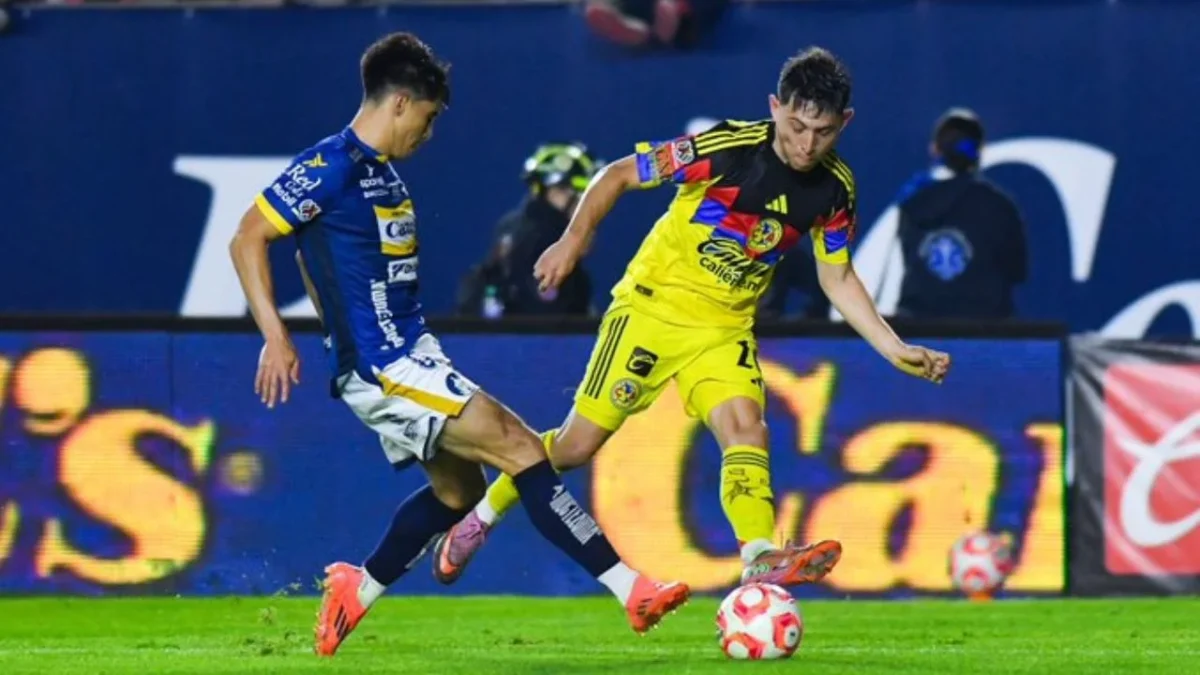 Mediante un dramático gol de Alejandro Zendejas a un minuto de finalizar el encuentro, América se impuso al Atlético San Luis.