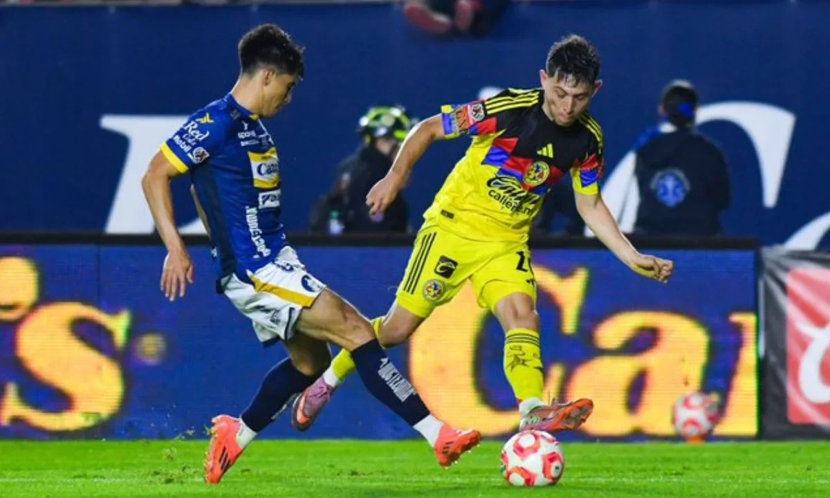 Mediante un dramático gol de Alejandro Zendejas a un minuto de finalizar el encuentro, América se impuso al Atlético San Luis.