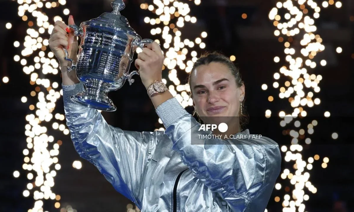 La tenista bielorrusa, Aryna Sabalenka, derrotó a la estadounidense Amanda Anisimova y revalidó el título del US Open.