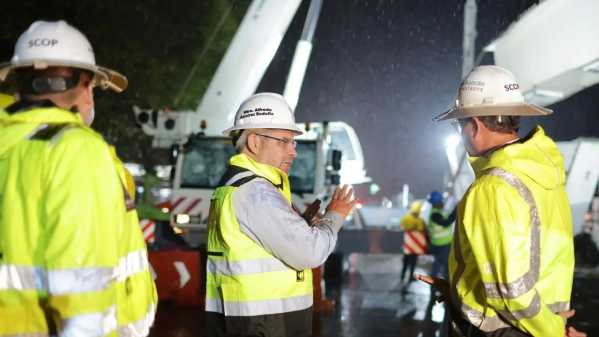 Alfredo Ramírez Bedolla reportó una inversión de 40 mil millones de pesos en obras públicas, durante su cuarto año de gobierno en Michoacán.