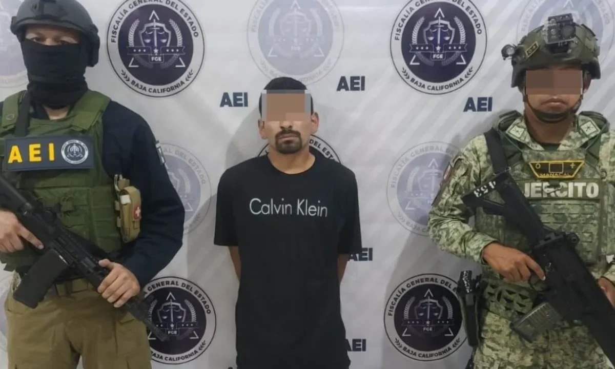Detienen en Baja California a "El Shory", integrante de los Arellano Félix.