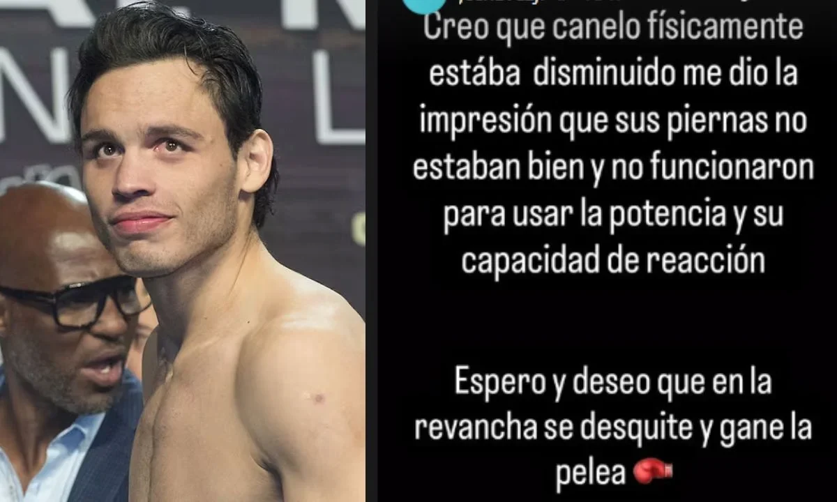 Julio César Chávez Jr critica al 'Canelo' tras perder con Crawford y pide revancha