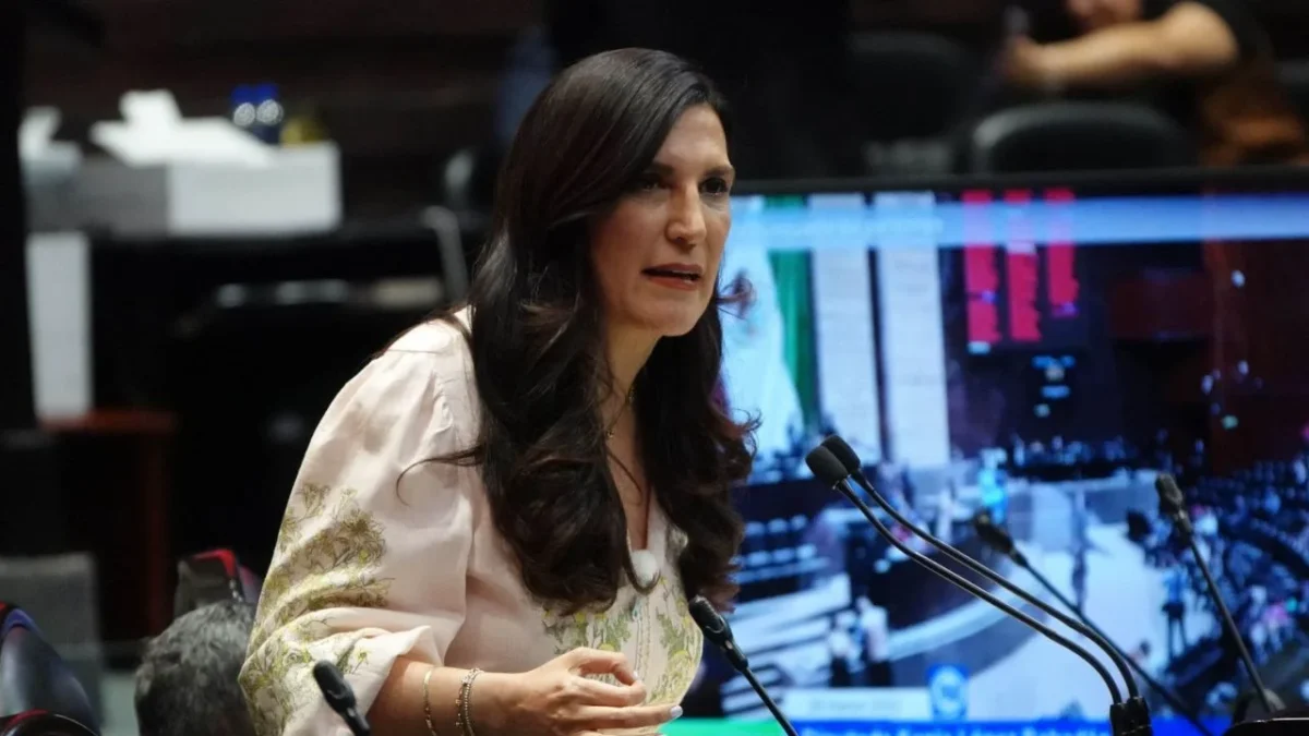 Kenia López Rabadán, nueva presidenta de la Mesa Directiva de la Cámara de Diputados.
