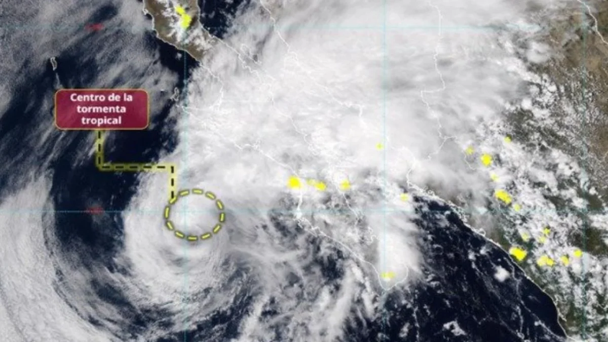 Conoce cómo va la trayectoria de la Tormenta Tropical Lorena que afecta las costas del pacífico mexicano y toma tus precauciones.
