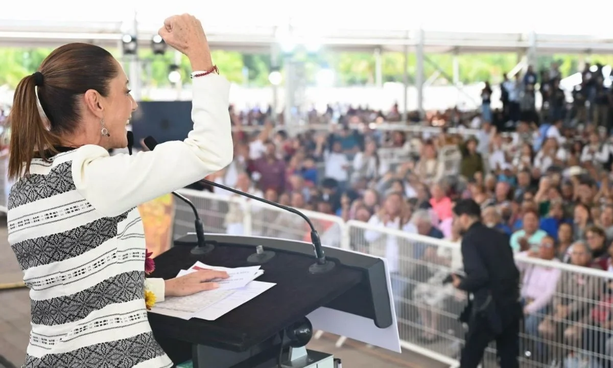 La gira de la Presidenta Claudia Sheinbaum comenzó el 5 de septiembre donde miles de mexicanos han mostrado su respaldo.